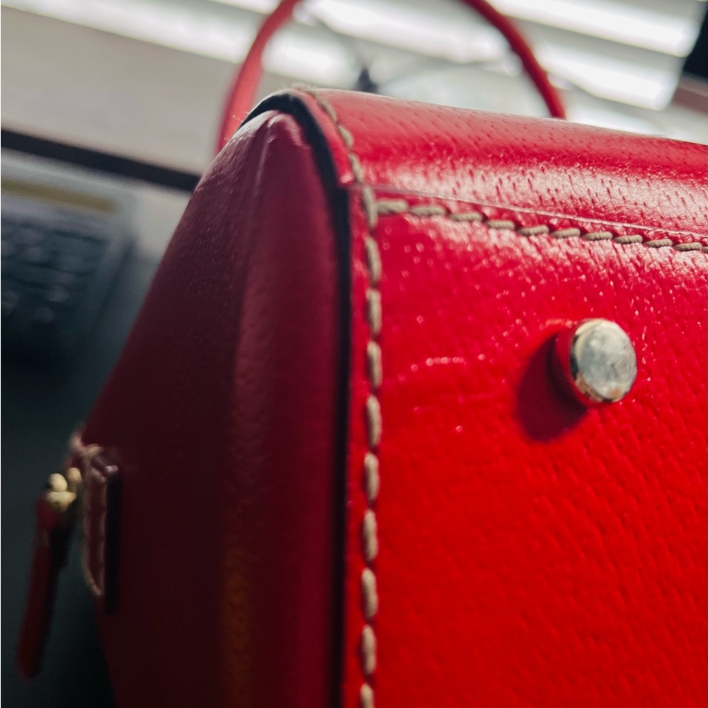 Kate Spade Vibrant Red Satchel - NWOT - Picture 9 of 16